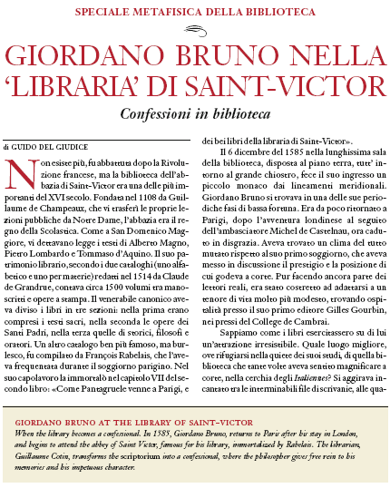 Articolo libraria Saint Victor